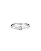 Elevated Solitaire Prsten s Diamantem