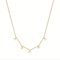 Cinq Cœurs Náhrdelník