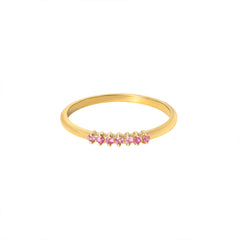 Blossom Ring with Sapphires