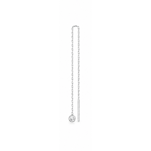 Dangling Dot Náušnice s Diamantem
