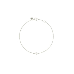 Fairy Dust Diamantový Náramek|Materiál:18k bílé zlato