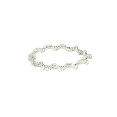 Gaia Diamantový Prsten|Materiál:18k bílé zlato
