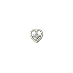 Little Heart Diamond Earrings