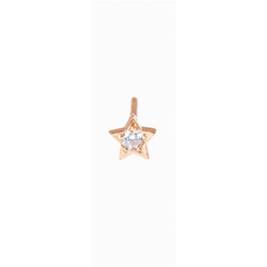 Lil Star Náušnice s Diamantem