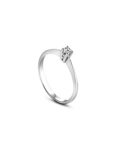 Elevated Solitaire Prsten s Diamantem