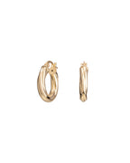 Twisted Hoops Náušnice