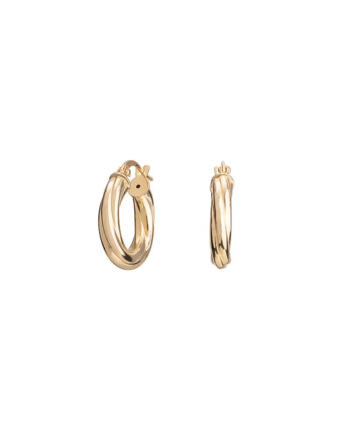 Twisted Hoops Náušnice