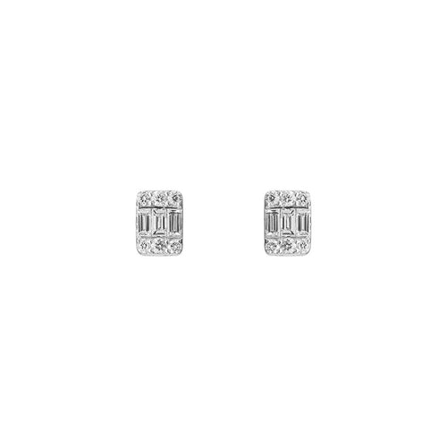 Cadre Diamond Earrings