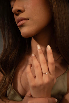 Elevated Solitaire Prsten s Diamantem