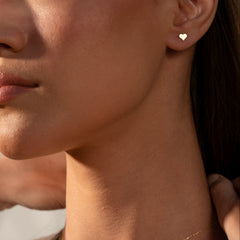 Heart Studs Náušnice