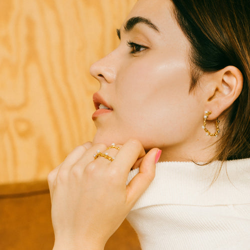 Mémoire Molten Pearl Prsten