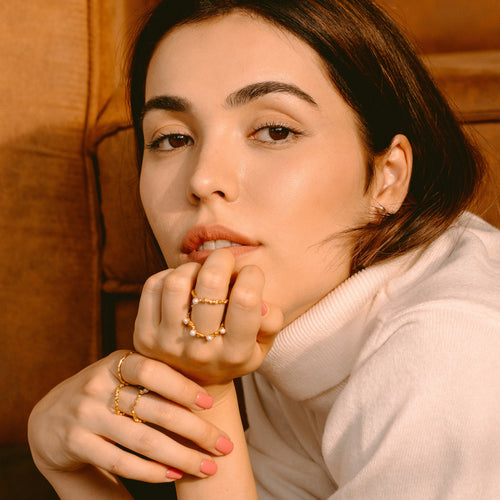 Mémoire Molten Pearl Prsten