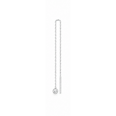 Dangling Dot Náušnice s Diamantem
