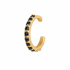 Ear Cuff Diamantová Náušnice|Materiál:18k žluté zlato