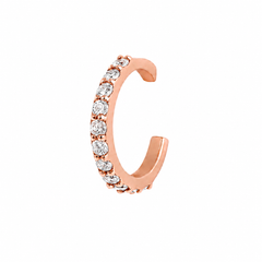 Ear Cuff Diamantová Náušnice|Materiál:18k růžové zlato