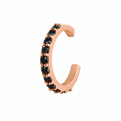 Ear Cuff Diamantová Náušnice|Materiál:18k růžové zlato