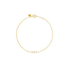 Fairy Lights Diamantový Náramek|Materiál:18k žluté zlato