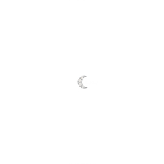 Half Moon Diamond Earrings