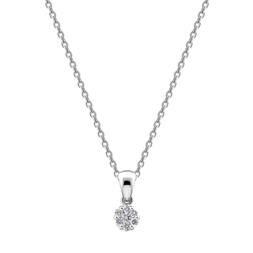 Illusion Glow Diamantový Náhrdelník