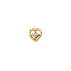 Little Heart Diamond Earrings
