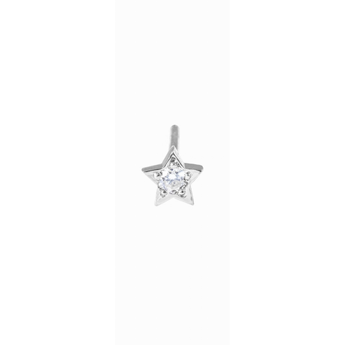 Lil Star Náušnice s Diamantem
