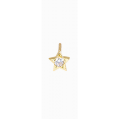 Lil Star Náušnice s Diamantem