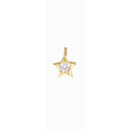Lil Star Náušnice s Diamantem