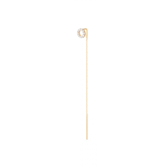 Long Chain Diamond Earrings