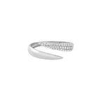 Duality Pavé Diamond Ring