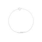 Lightning Strikes Diamantový Náramek|Materiál:18k bílé zlato