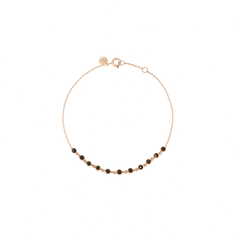 Let It Slide Náramek s Černými Diamanty|Materiál:18k růžové zlato